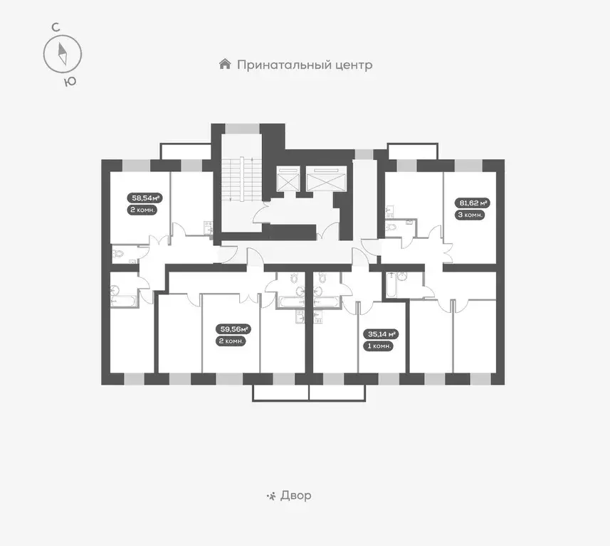 1-к кв. Красноярский край, Красноярск Академгородок мкр,  (35.14 м) - Фото 1
