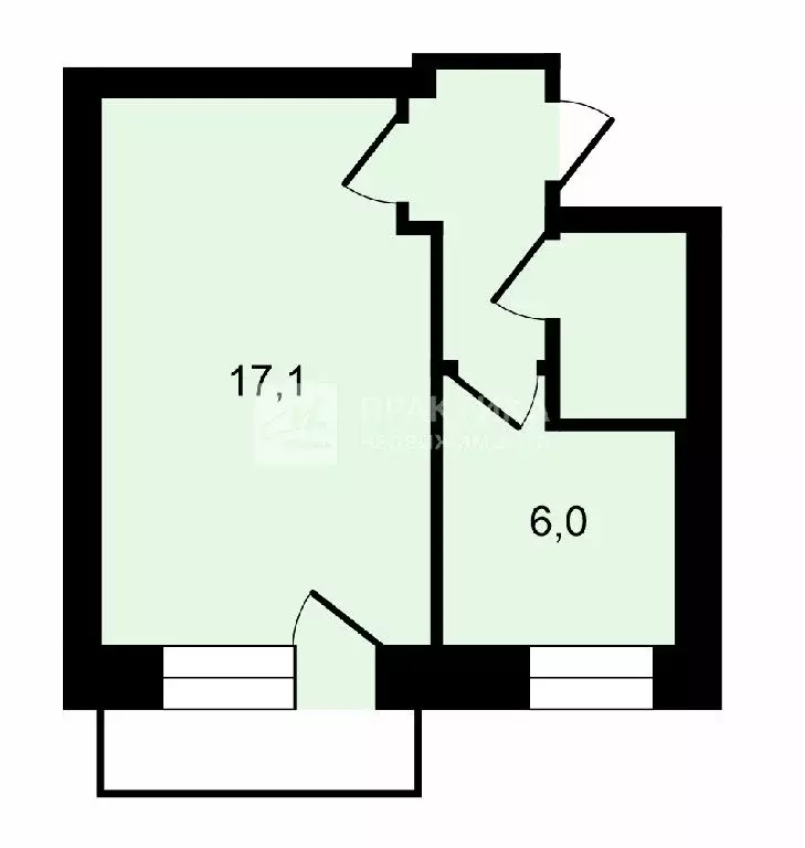Продается 1-комнатная квартира - Фото 2