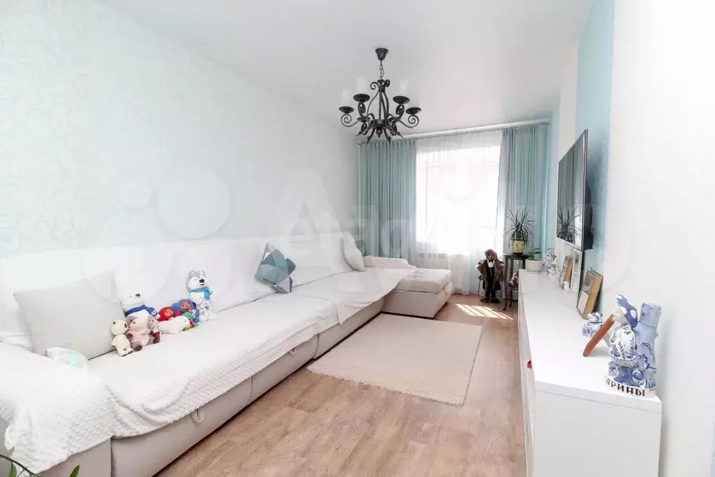 2-к. квартира, 65,2 м, 12/17 эт. - Фото 1
