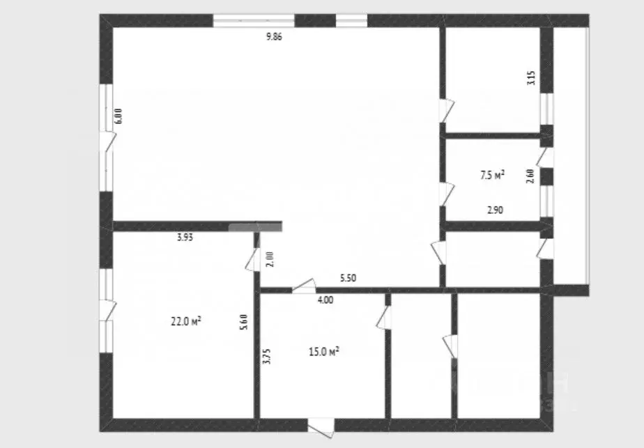 Коттедж в Тюменская область, Нижнетавдинский муниципальный округ, пос. ... - Фото 2