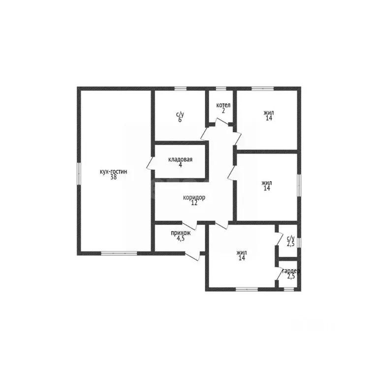 Дом в Адыгея, Майкоп городской округ, Гавердовский хут.  (120 м) - Фото 2