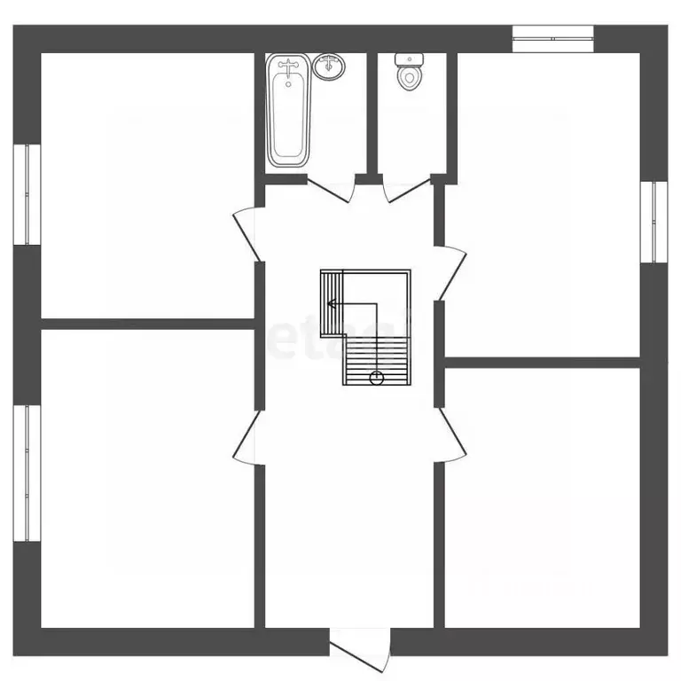 Дом в Нижегородская область, Выкса ул. 2-я Рудная, 11 (213 м) - Фото 2