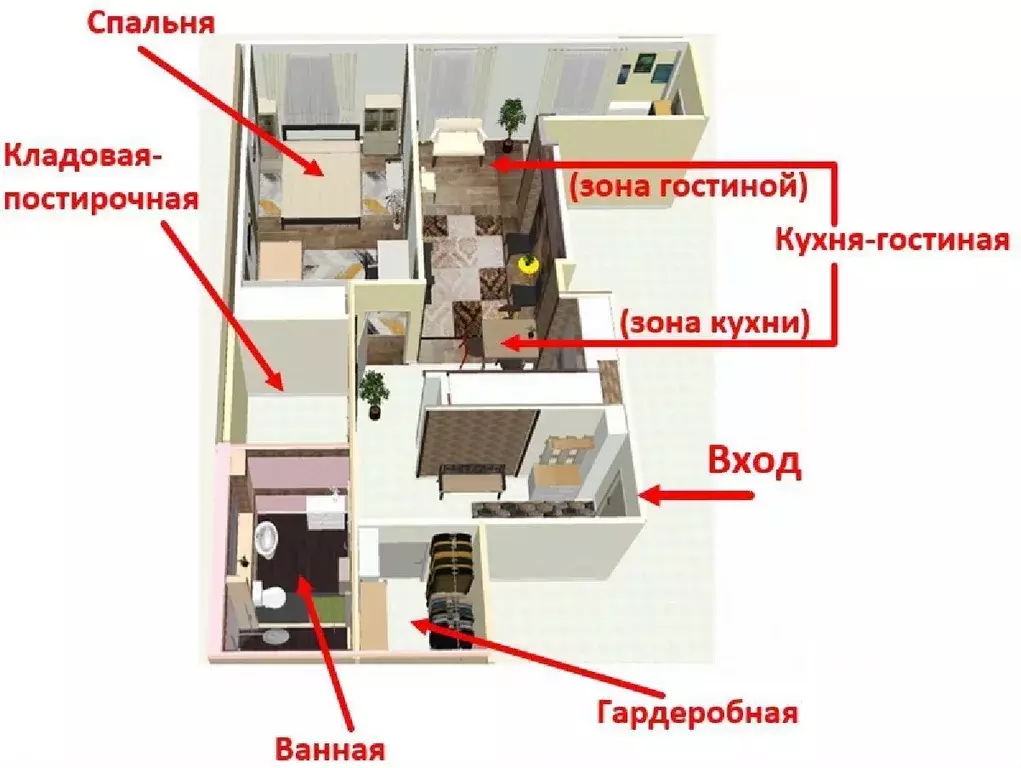 1-к кв. Санкт-Петербург Ждановская ул., 10 (67.8 м) - Фото 0