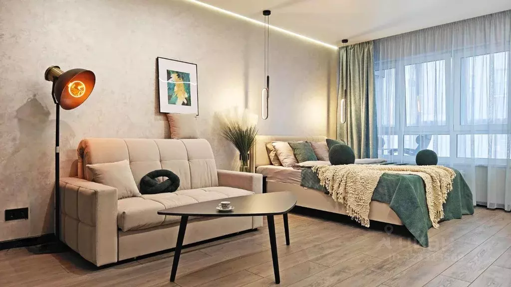 1-к кв. Липецкая область, Липецк ул. М.И. Неделина, 3Ак1 (47.0 м) - Фото 2