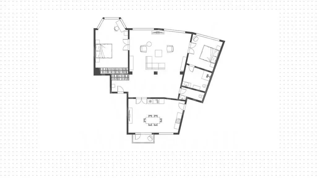 3-комнатная квартира: Москва, Тверская улица, 9 (140 м) - Фото 1