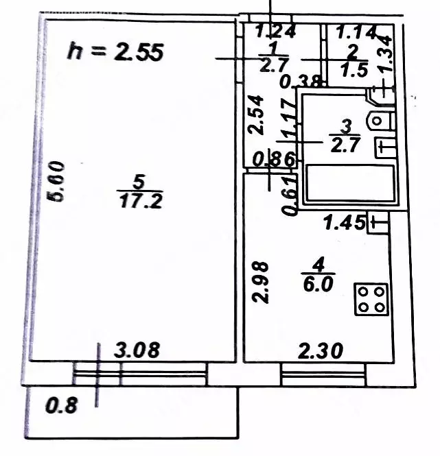 1-комнатная квартира: Тверь, улица Склизкова, 105 (30.9 м) - Фото 1