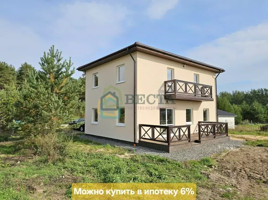 Дом в Ленинградская область, Приозерский район, Запорожское с/пос, ... - Фото 1