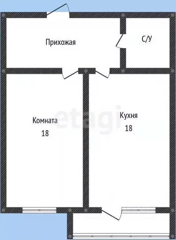 1-к кв. Краснодарский край, Краснодар Старокубанская ул., 139 (39.7 м) - Фото 1