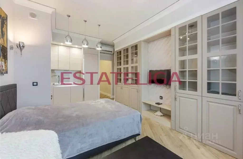 Студия Москва Береговой проезд, 3 (30.0 м) - Фото 1