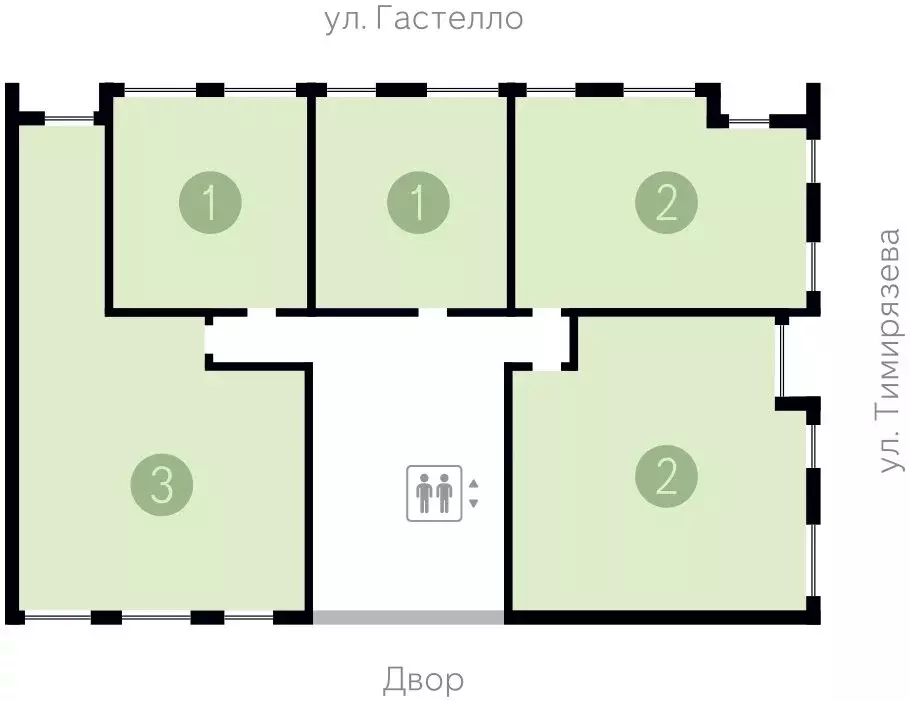 Квартира-студия: Тюмень, улица Молодогвардейцев, 5к1 (36.18 м) - Фото 1