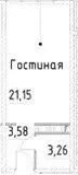Квартира-студия: Санкт-Петербург, проспект Большевиков, уч3 (28 м) - Фото 0
