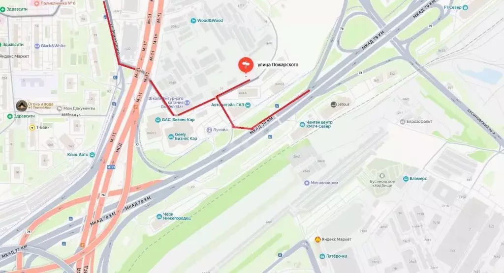 Помещение свободного назначения в Московская область, Химки МКАД, 78-й ... - Фото 1