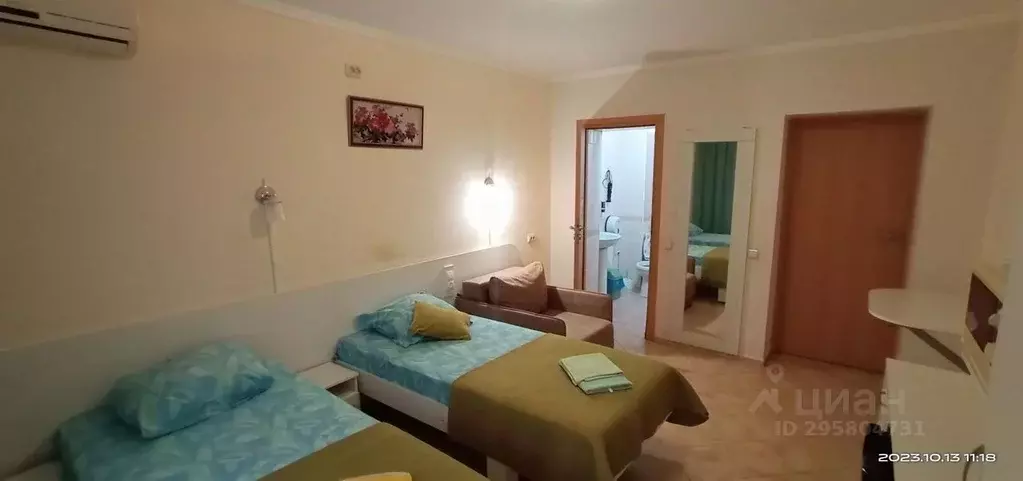 1-к кв. Крым, Феодосия муниципальный округ, Коктебель пгт пер. ... - Фото 2