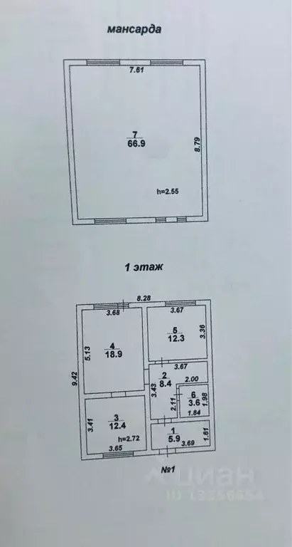 Дом в Воронежская область, Воронеж ул. Солдатское Поле, 382А (135 м) - Фото 1