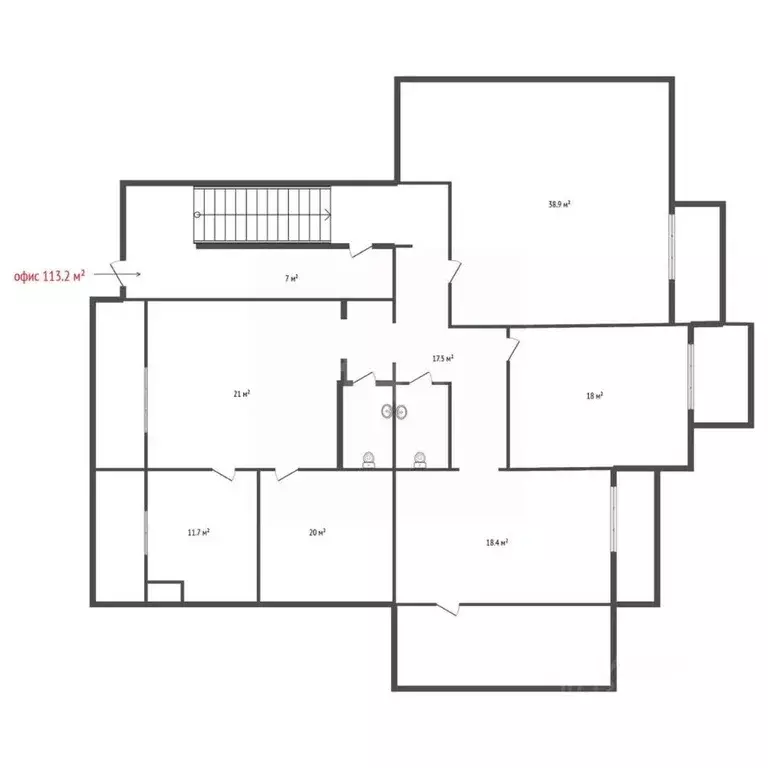 Офис в Свердловская область, Екатеринбург ул. Чапаева, 23 (166 м) - Фото 2