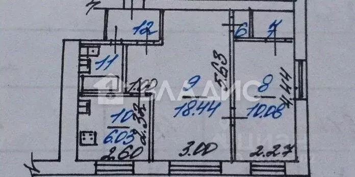 2-к кв. Белгородская область, Белгород ул. Николая Чумичова, 24Б (42.4 ... - Фото 2