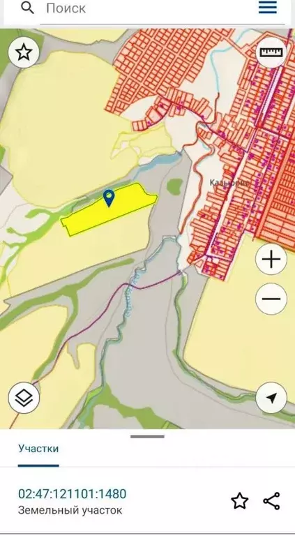 Участок в Башкортостан, Уфимский район, Николаевский сельсовет, с. ... - Фото 1