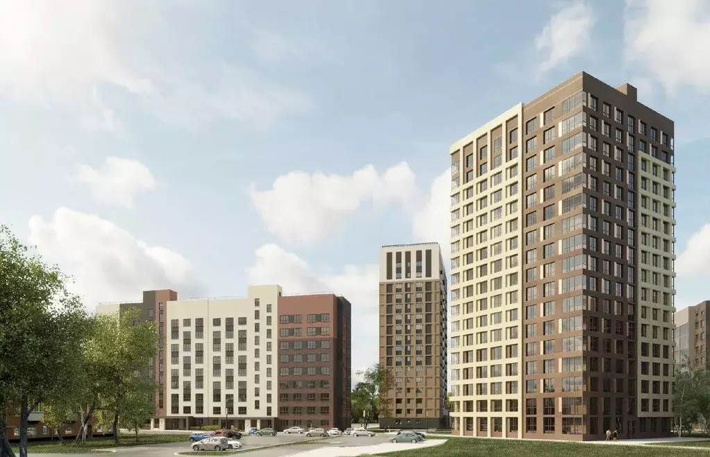 3-к квартира, 75.2 м - Фото 1