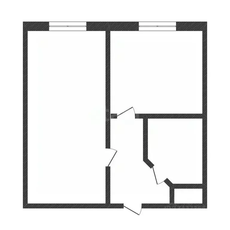 1-к кв. Курганская область, Курган Заозерный жилрайон, 6-й мкр, 21 ... - Фото 2