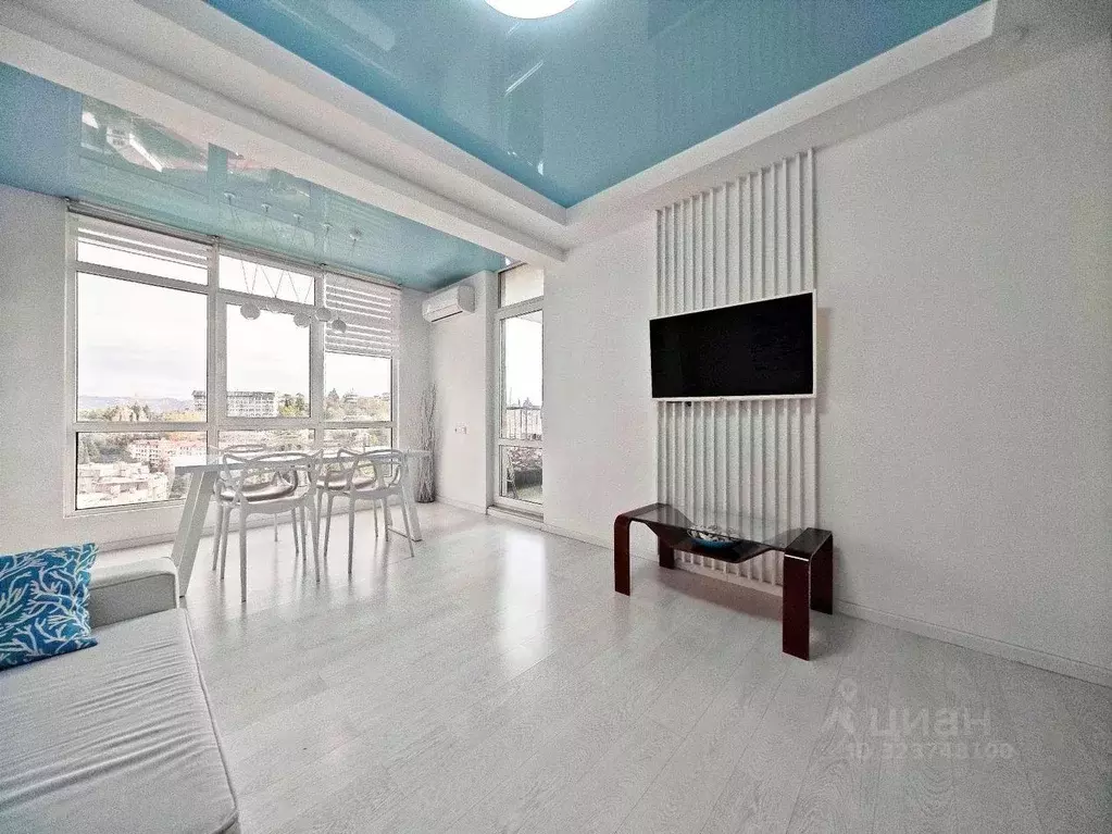 2-к кв. Краснодарский край, Сочи Центральный мкр, пер. Горького, 18 ... - Фото 2