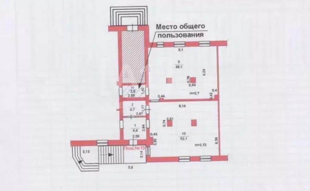 Помещение свободного назначения в Челябинская область, Миасс просп. ... - Фото 2