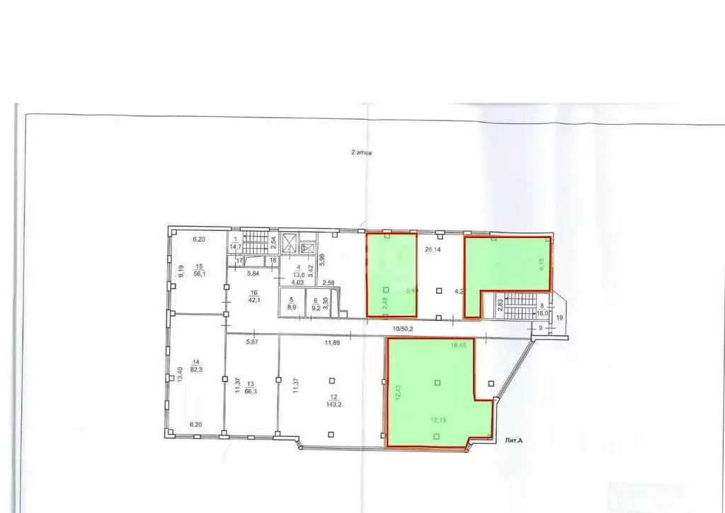Офис в Приморский край, Владивосток ул. Стрельникова, 7 (248 м) - Фото 2