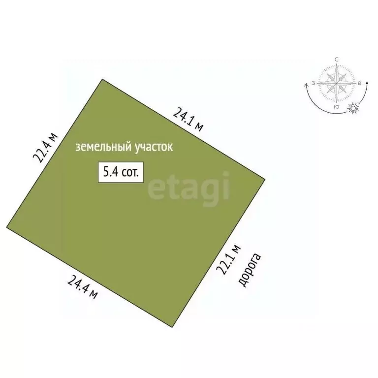 Участок в Ханты-Мансийский АО, Сургут Прибрежный-1 СТ, ул. Строителей ... - Фото 2