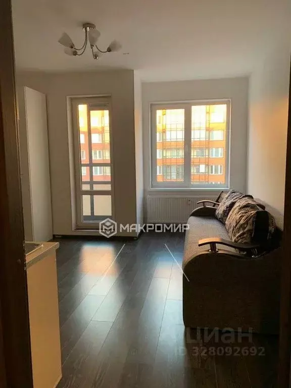 Студия Санкт-Петербург ул. Генерала Кравченко, 7к1 (24.0 м) - Фото 2