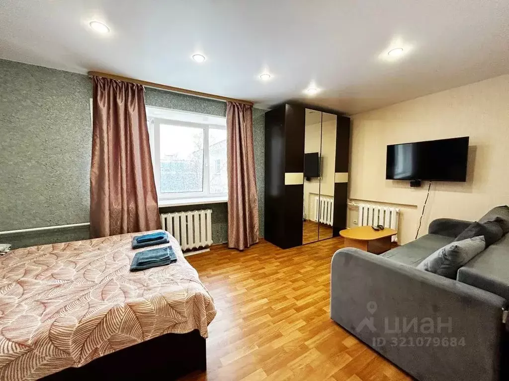 1-к кв. Мурманская область, Мурманск просп. Ленина, 44 (31.0 м) - Фото 0