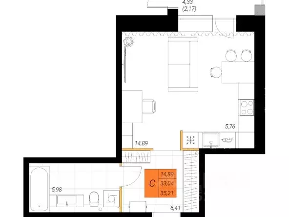 Студия Архангельская область, Северодвинск Индустриальная ул., 35А ... - Фото 1