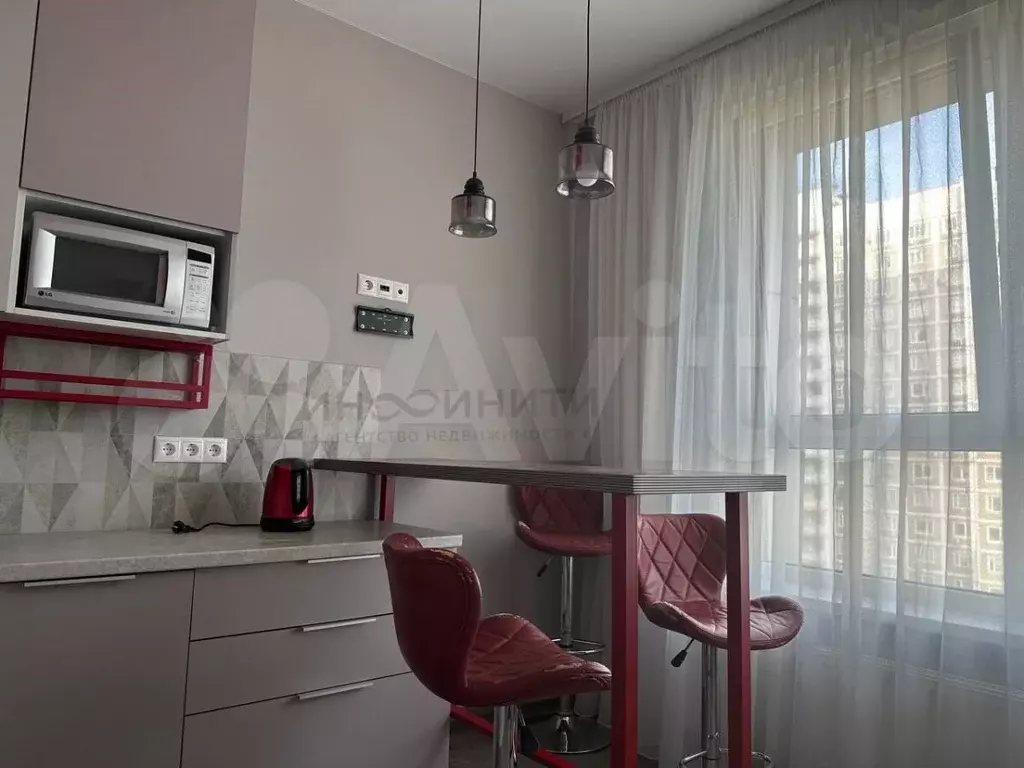 1-к. квартира, 40 м, 9/24 эт. - Фото 1