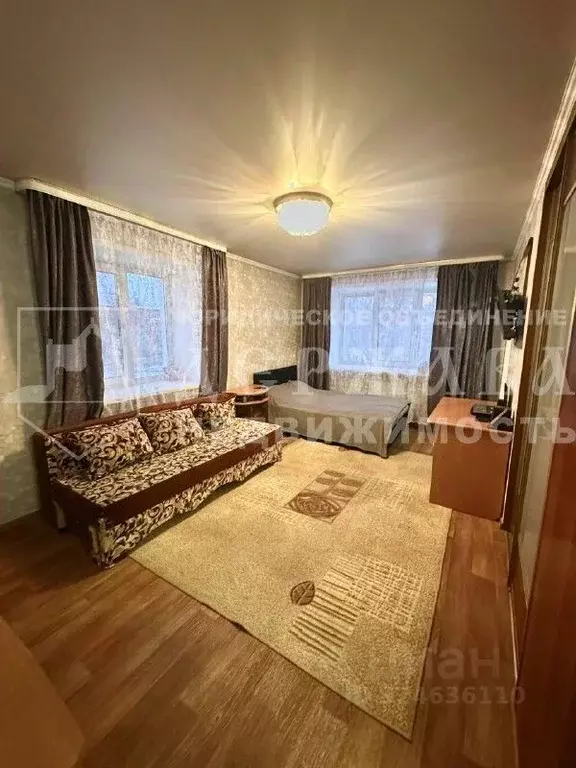 1-к кв. Кемеровская область, Кемерово ул. 40 лет Октября, 21 (31.8 м) - Фото 1