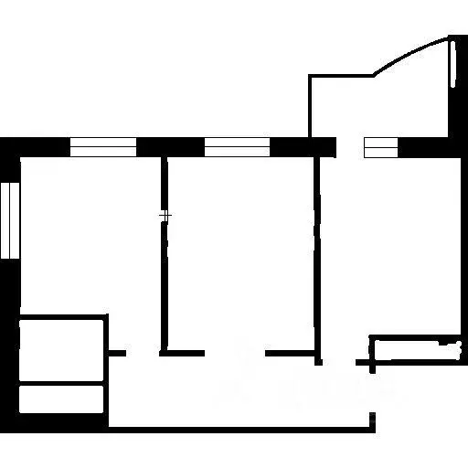 Квартира, 2 комнаты, 46 м - Фото 1