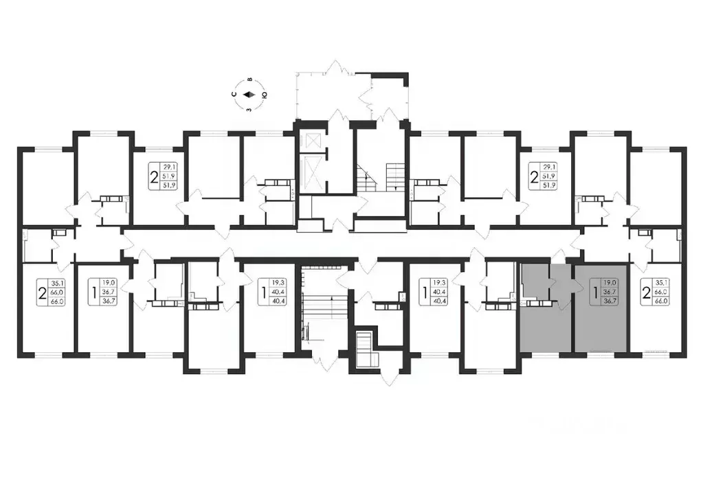 1-к кв. Воронежская область, Воронеж ул. Загоровского, 5/3 (36.7 м) - Фото 1
