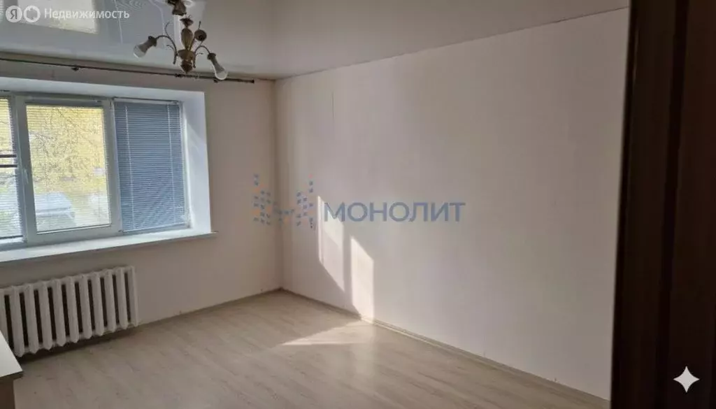 1-комнатная квартира: Нижний Новгород, улица Евгения Мирошникова, 3Б ... - Фото 1