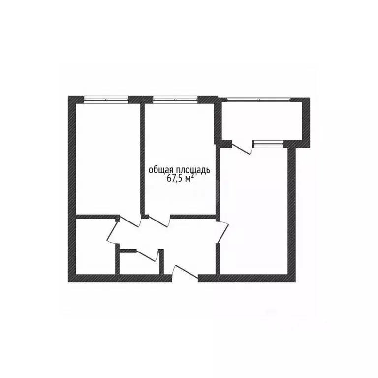 2-к кв. Брянская область, Брянский район, пос. Мичуринский, ... - Фото 1