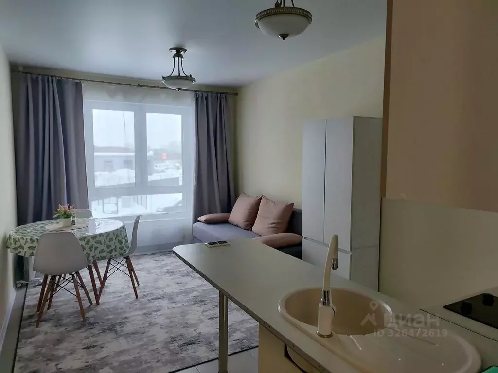 1-к кв. Свердловская область, Екатеринбург ул. Хуторская, 1 (41.6 м) - Фото 2