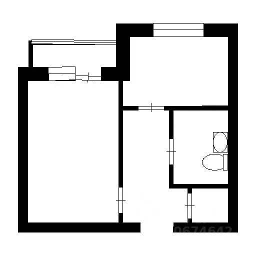 1-к кв. Алтайский край, Бийск ул. Машиностроителей, 5 (30.8 м) - Фото 1