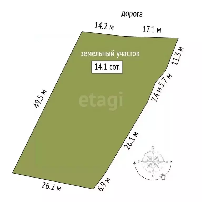 Дом в Башкортостан, Бирск ул. Фурманова (79 м) - Фото 1