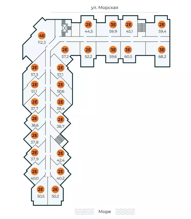1-к кв. Крым, Евпатория городской округ, Заозерное пгт ул. Аллея ... - Фото 2