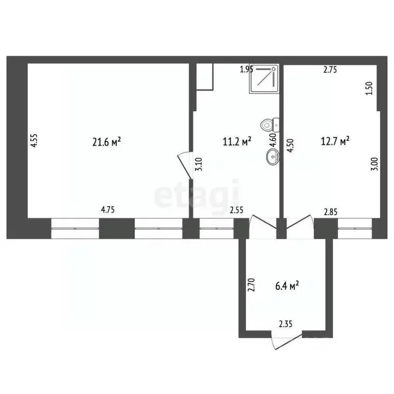 1-к кв. Краснодарский край, Геленджик городской округ, с. Береговое ... - Фото 1