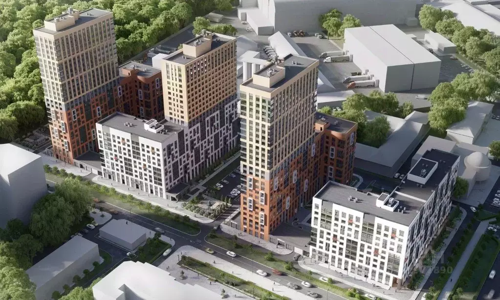 1-к кв. Рязанская область, Рязань Аура жилой комплекс (28.72 м) - Фото 2