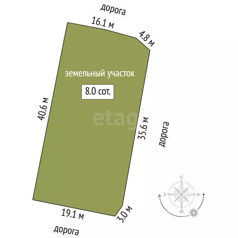 Дом в Тюмень, садовое товарищество Вишенка, Зелёная улица (30 м) - Фото 1