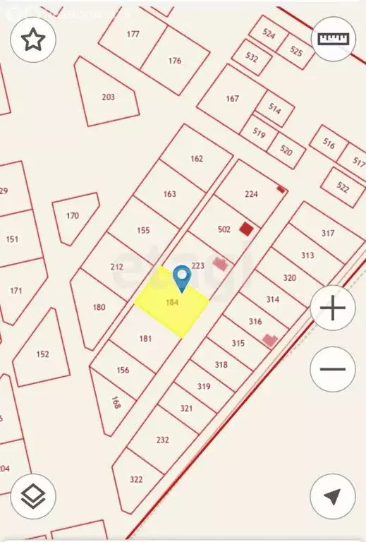 Участок в Узморье, Сиреневая улица (25 м) - Фото 1