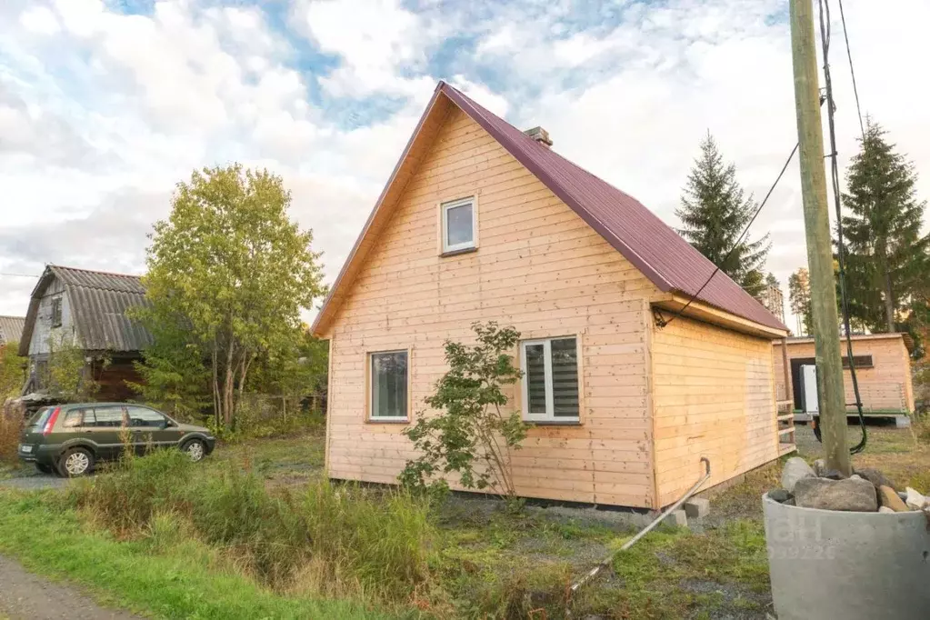 Дом в Карелия, Прионежский район, Шуйское с/пос, Фонтан СОНТ ул. ... - Фото 1
