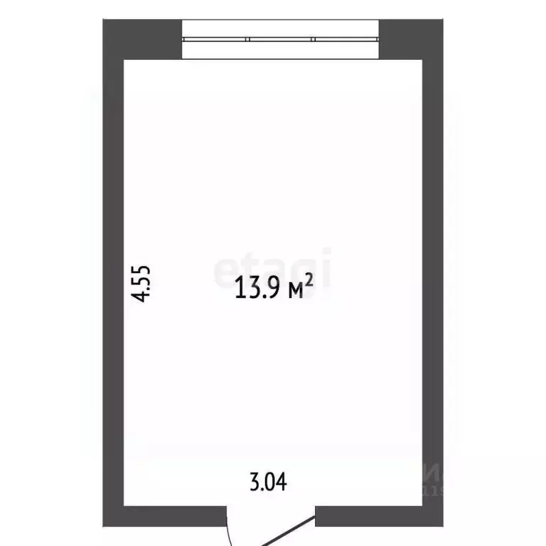 Комната Мордовия, Саранск ул. Косарева, 25 (13.9 м) - Фото 1