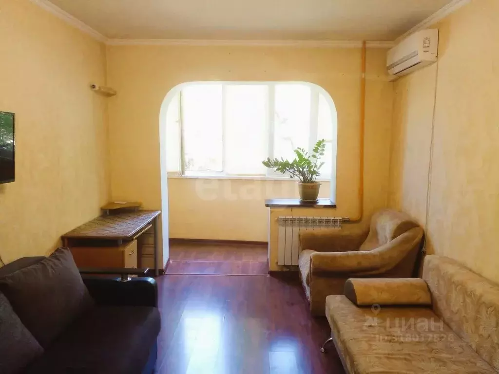 1-к кв. Крым, Симферополь ул. 60 лет Октября (33.3 м) - Фото 1