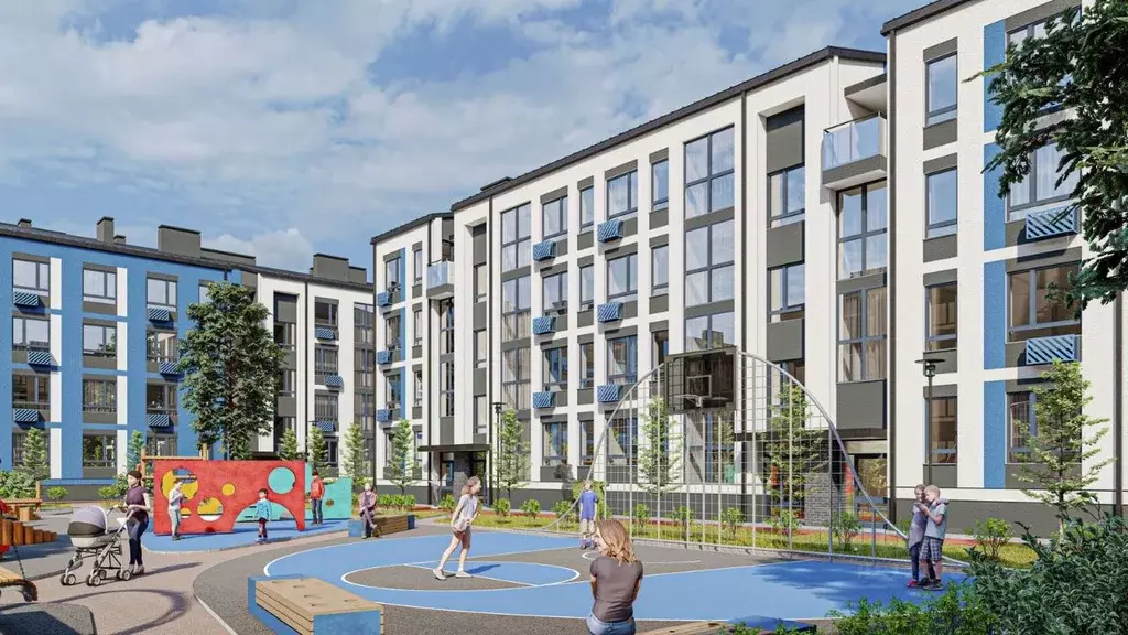 2-к кв. Калининградская область, Зеленоградск  (51.93 м) - Фото 1