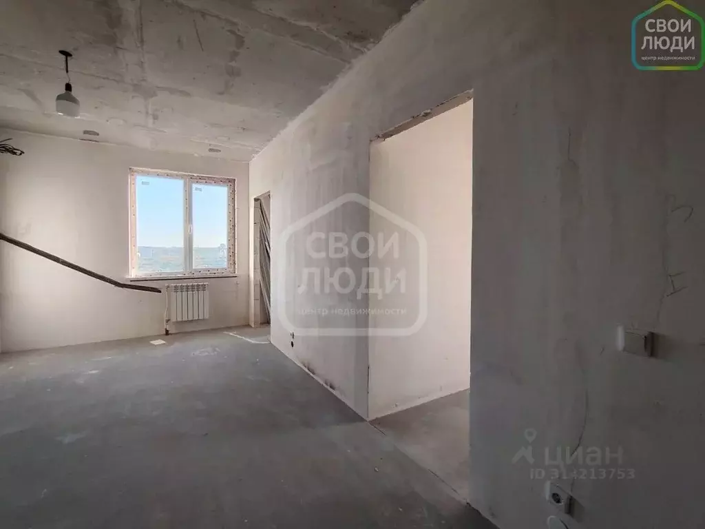 2-к кв. Рязанская область, Рязань ул. 1-я Железнодорожная, 56 (67.0 м) - Фото 1