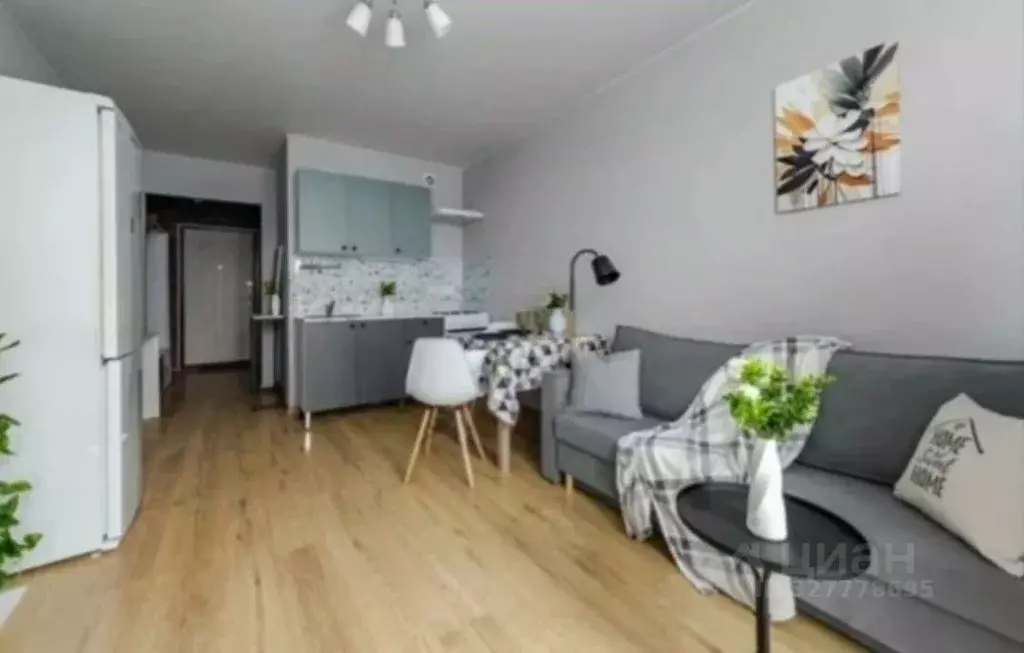 Студия Ленинградская область, Мурино Всеволожский район, ул. Шоссе в ... - Фото 2